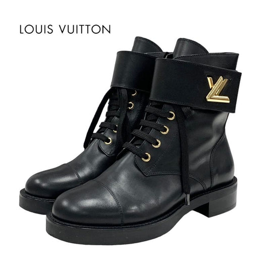 Louis Vuitton LV Wonderland Line Short Boots Ankle Boots Lace Up Lvhardware