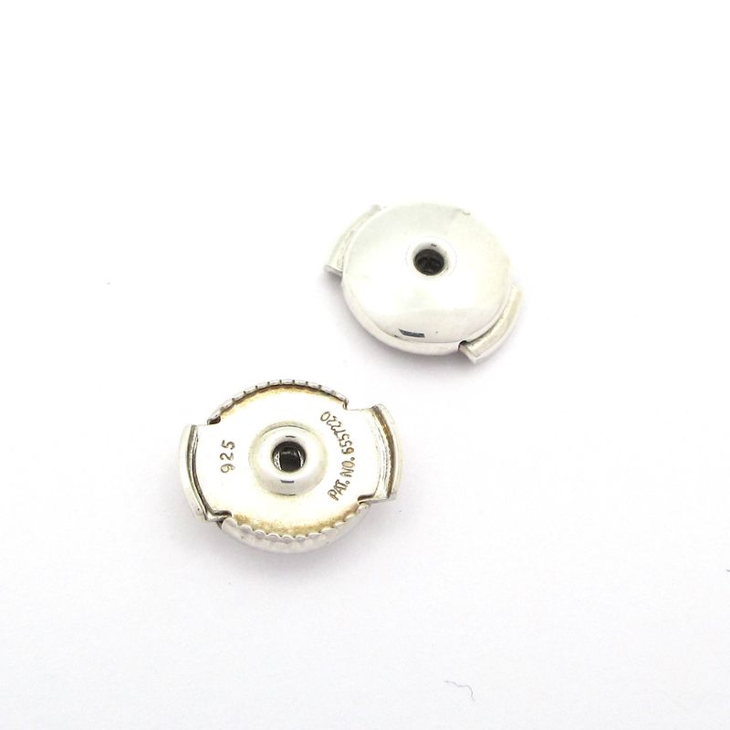 Hermes Earrings Chaine D'ancre In Silver