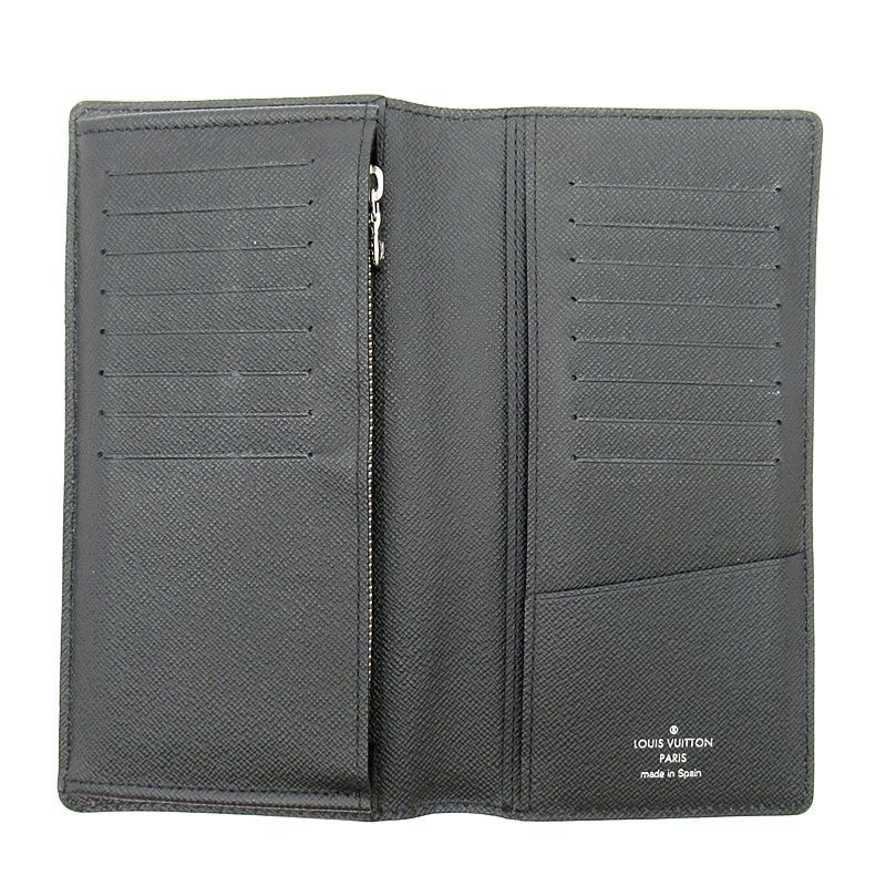 Louis Vuitton Portefeuille Brazza M66542 Epi Men's Noir Black