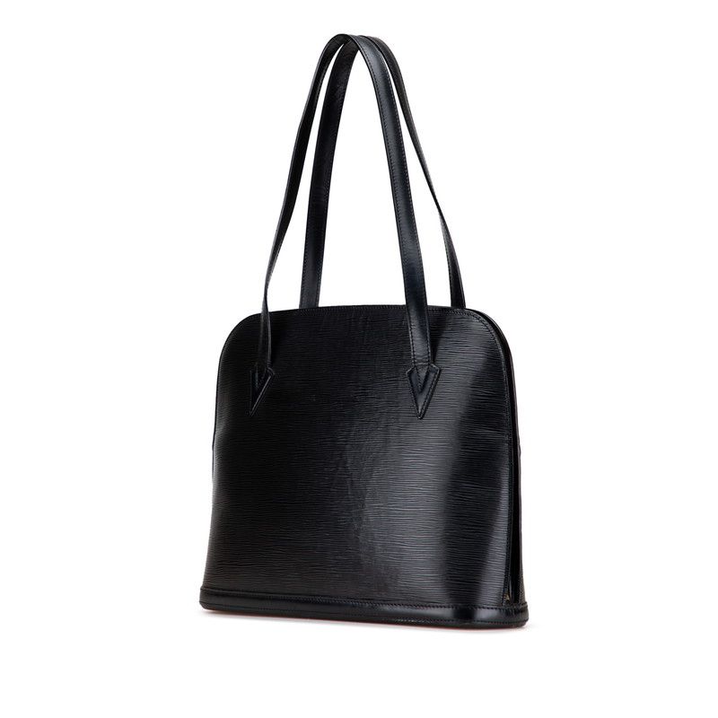Louis Vuitton Epi Le Sac Shoulder Bag Tote Bag M52282 Noir Black Black Leather