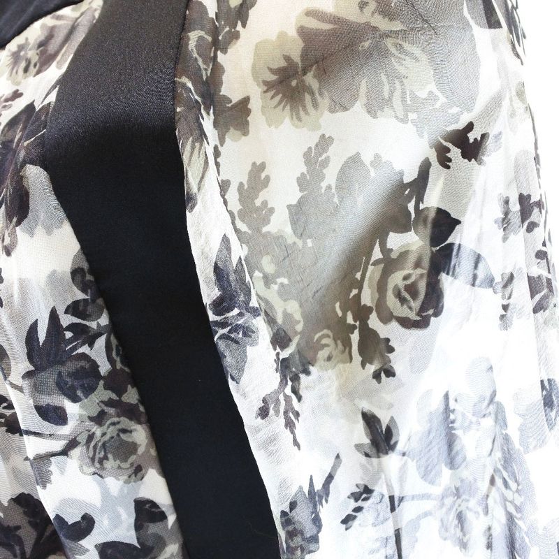 Balenciaga Silk White/black Women's Dress