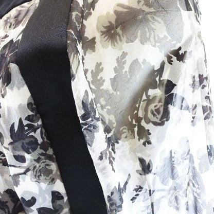 Balenciaga Silk White/black Women's Dress