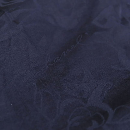 CHANEL P45580v33648 Cotton Lined 100% Silk Tweed Collarless Jacket With Coco