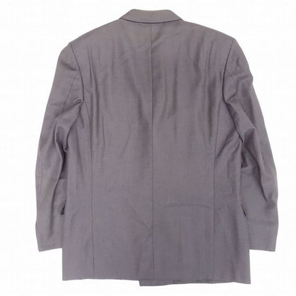 Celine French Double Suit Setup Peaked Lapel Tailored Pants Size 52 XL Gray