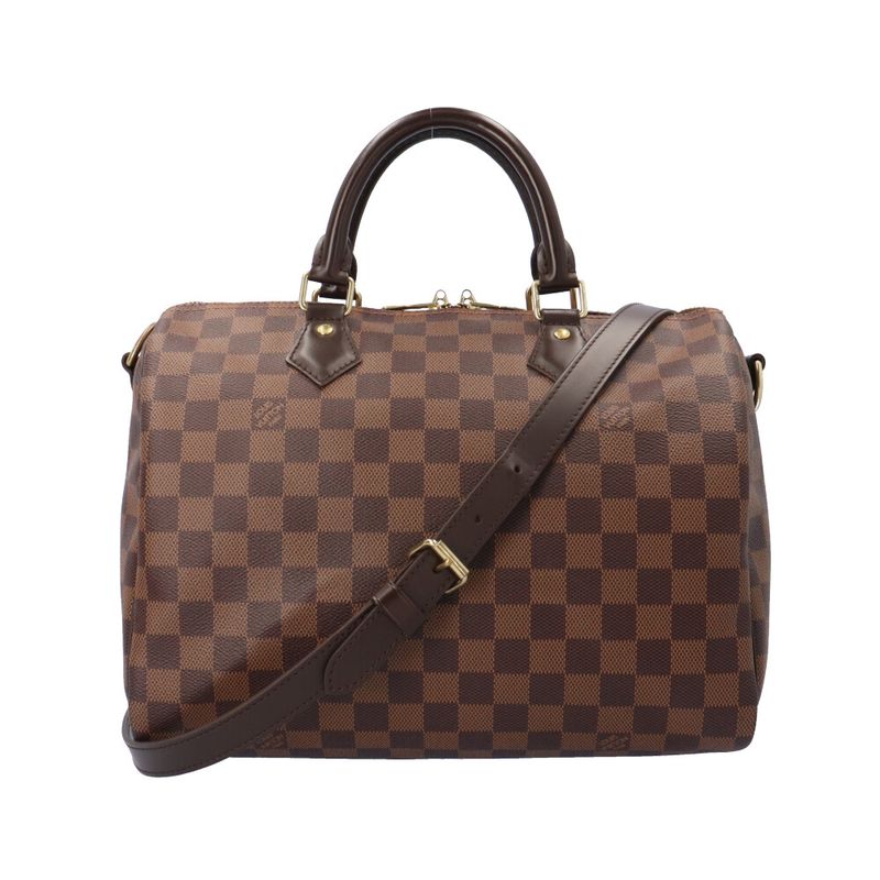 Louis Vuitton Speedy 30bandouliere Damier Shoulder Bag Damier Canvas N41367 IC