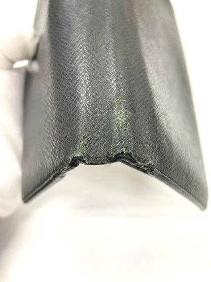 Louis Vuitton Taiga Portefeuille Brazza Long Wallet Billfold M32572 Ardoise