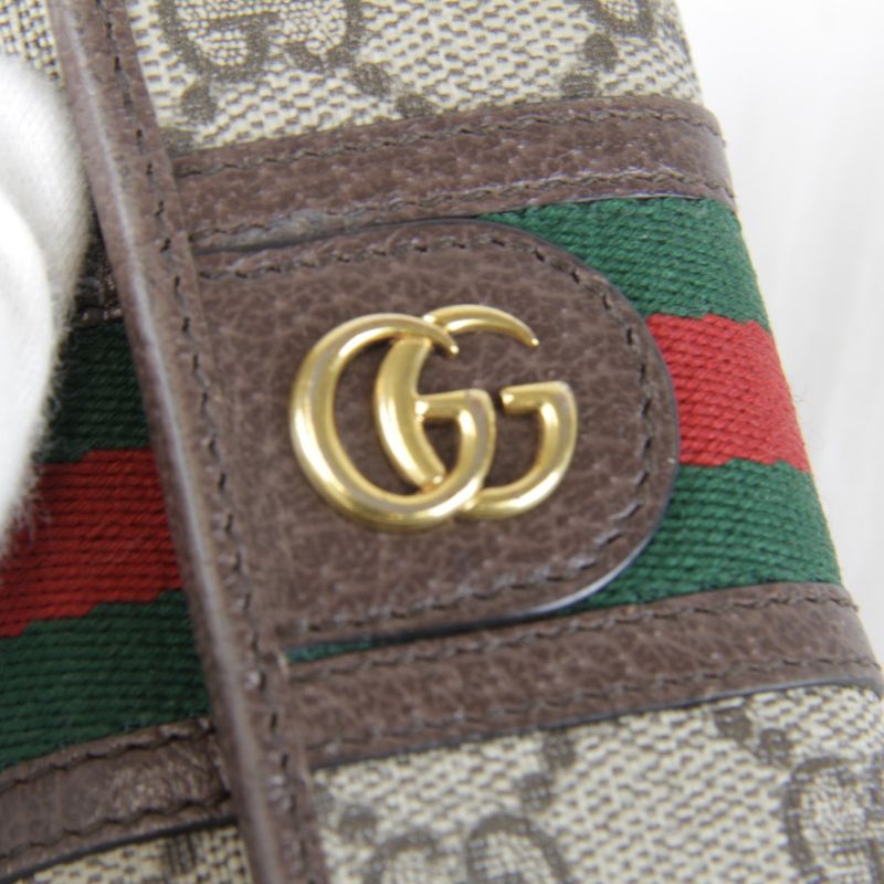 Gucci Sherry Line 6-ribbon Key Case 6037321147 Key Case GG Supreme Canvas