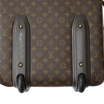 Louis Vuitton Monogram Travel Bag with Wheels Pegase 55 Carry