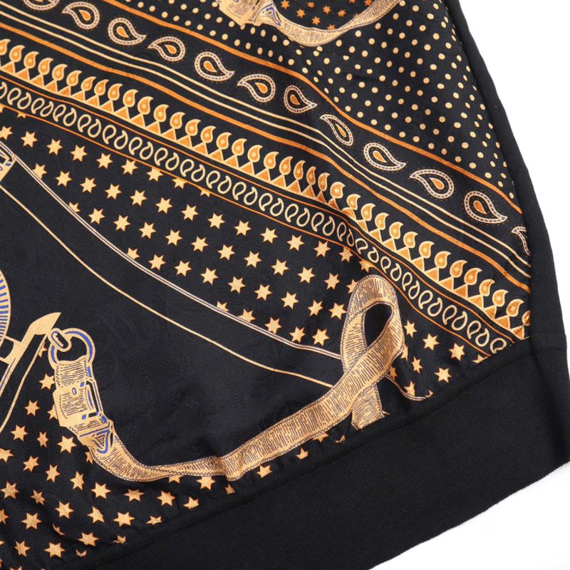 Hermes 24aw Apron Doll Bandana Silk Twill Raine Knit Top 4h2816d3 Black 36