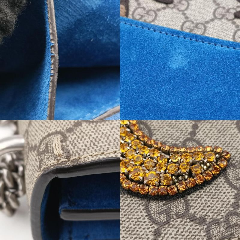 Gucci Dionysus Beige And Multicolor PVC Coated Canvas 403348 H019984295