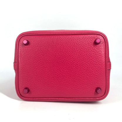 Hermes Handbag Picotin Lock PM 18 Picotin Lock PM Taurillon Clemence Rose