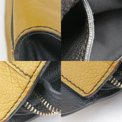 Yves Saint Laurentyves Saint Laurentcabas Su Chic Black And Yellow Leather