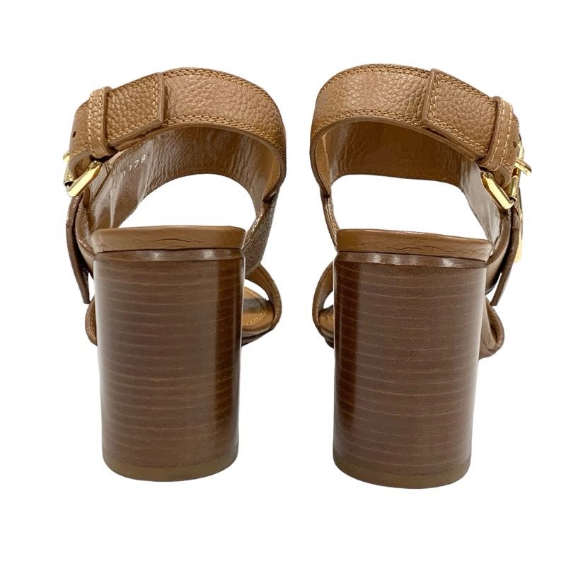 Louis Vuitton Horizon Line Sandals Shoes Leather Brown Lvhardware