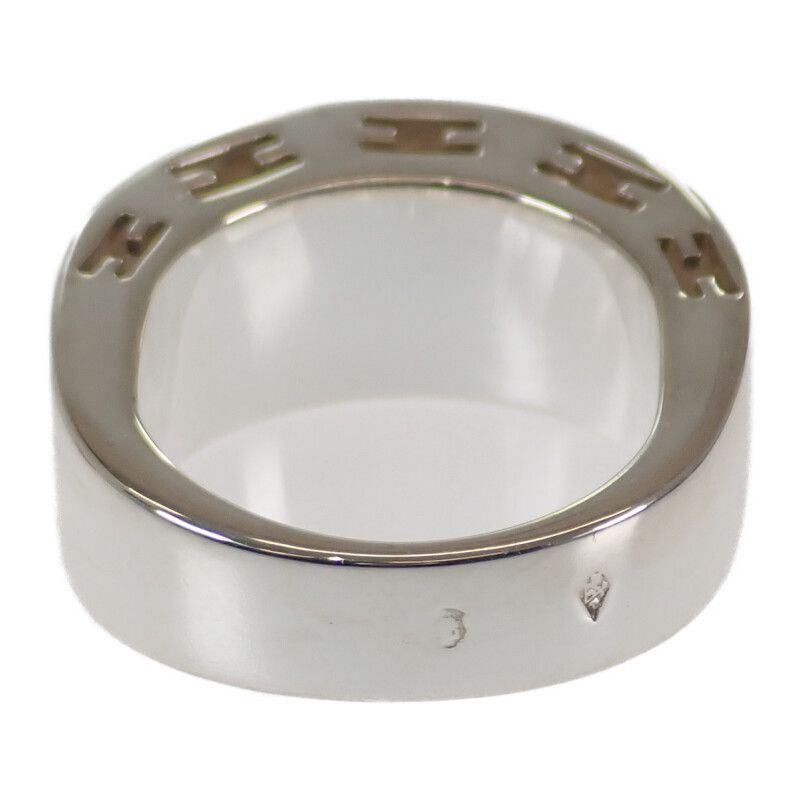Hermes Clarte Ring Silver 925 10 50 Ladies [A Rank]