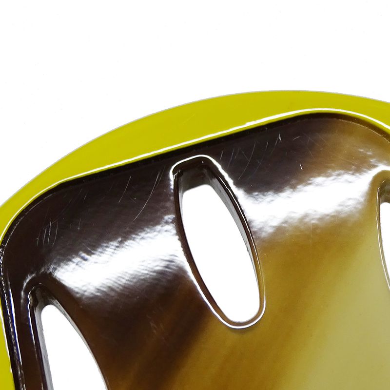 Hermes Necklace Tonkin Buffalo Horn Women's Branded Pendant Lacquer Yellow