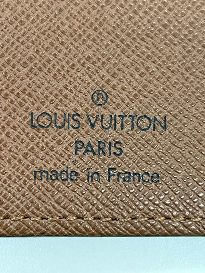Louis Vuitton Monogram Portefeuille Brazza Long Wallet Folded M66540 Brown Made