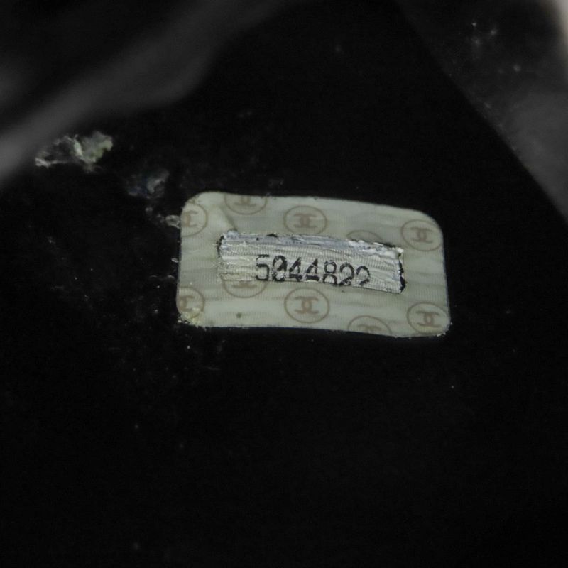 Chanel Vanity Gold Hardware Tote Bag Grained Calfskin Women's