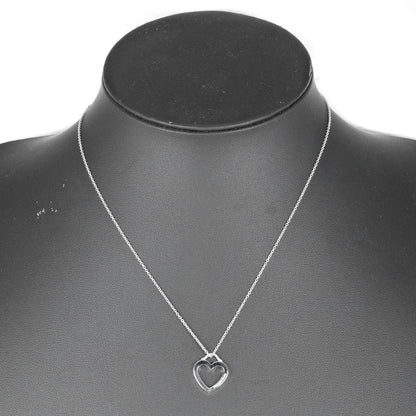 Tiffany & Co Sentimental Heart 925 Silver Ladies 2.4g Necklace