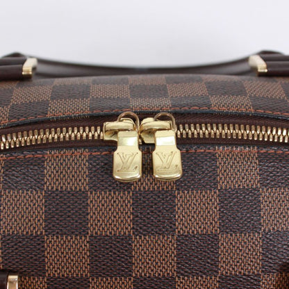 Louis Vuitton Rivera MM Damier Ebene Damier Ebene Leather × PVC Brown Handbag