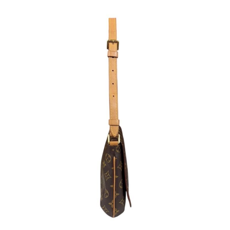 Louis Vuitton Musette Tango Short Monogram Shoulder Bag Monogram Canvas M51257