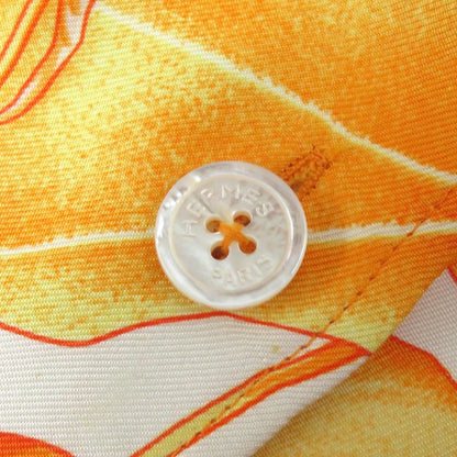 Hermes Vintage Margiela Period Les Capucines Gold Lotus Flower