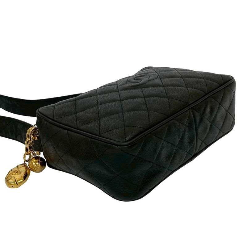 Chanel Quilted Caviar Leather