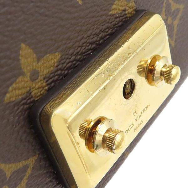 Louis Vuitton Shoulder Bag Malso Monogram Canvas Monogram Gold Hardware Brown