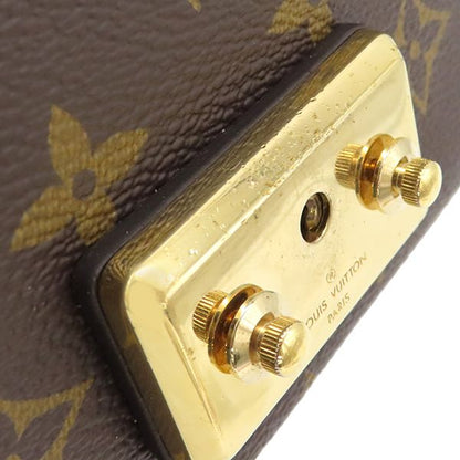 Louis Vuitton Shoulder Bag Malso Monogram Canvas Monogram Gold Hardware Brown