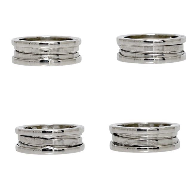 Bulgari Ring Bzero1 White Gold WG Bzero1 Ring