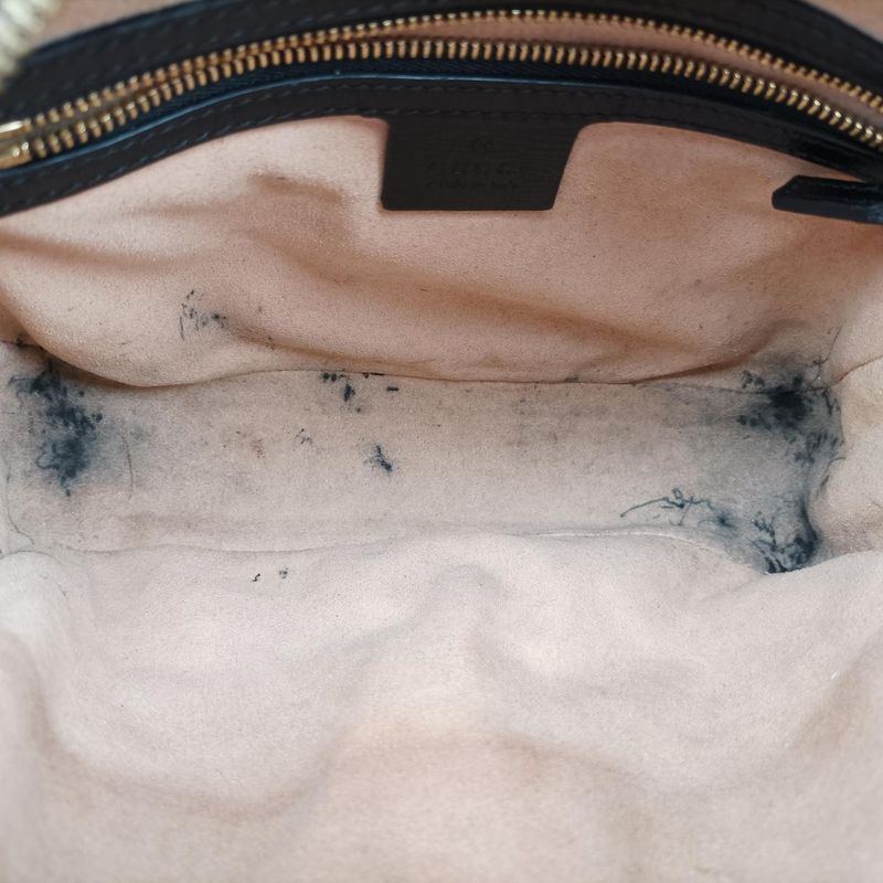 Gucci Horsebit 1955 Black Leather 645454 C034308188