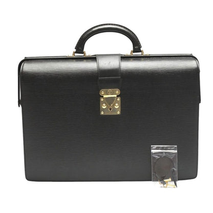 Louis Vuitton M54352 Epi Briefcase Fermoir Business Bag Louis Vuitton Black