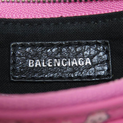 Balenciaga Le Cagole Mini 2-way Shoulder Bag Calf Women Pink Bunny