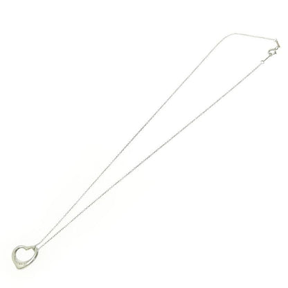 Tiffany & Co Tiffany & Co Silver Elsa Peretti Open Heart Necklace 2.8g 925