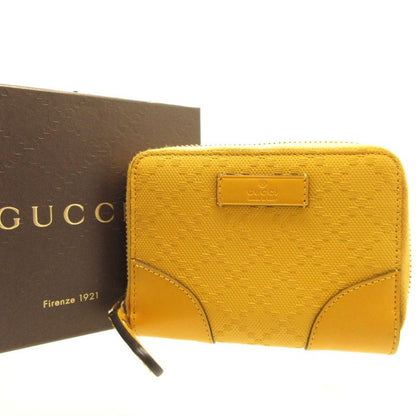 Gucci Tiamante 354495 Leather Yellow Coin Case Card Case 0069 Gucci