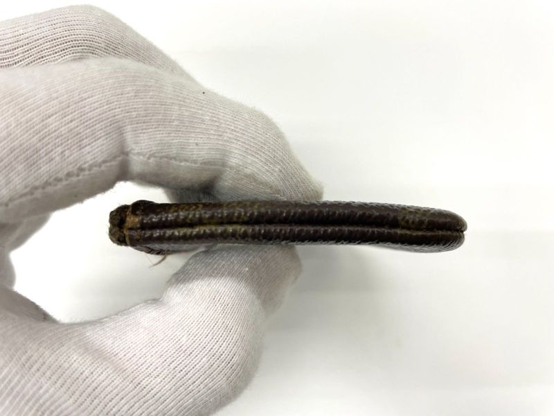 Louis Vuitton Monogram Pochette Cles Coin Case M62650 Brown Made In France