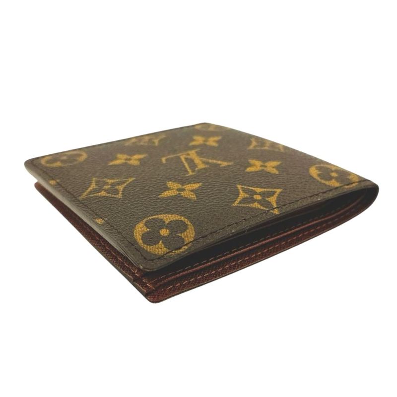 Louis Vuitton M61675 Monogram Wallet Marco With Coin Purse Bifold Wallet Louis