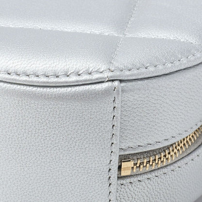 Chanel Shoulder Bag Tote Bag Chanel 19 Matelasse Chain Shoulder Lambskin Silver
