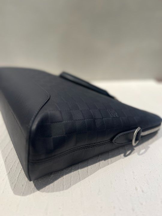 Louis Vuitton N41020 Damier Infini Avenue Briefcase Outla Navy Business Bag
