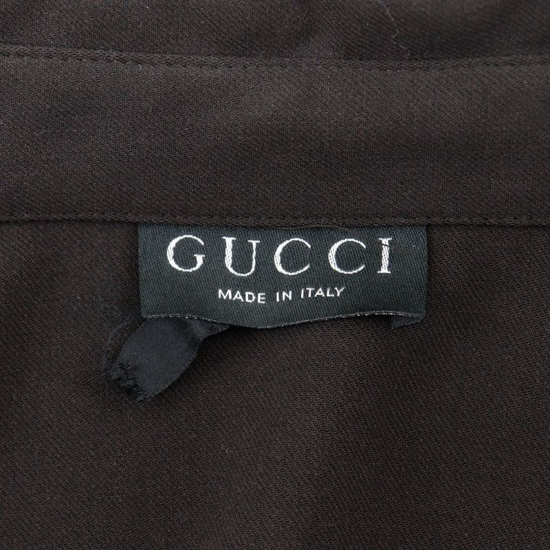 Gucci Wool And Spandex Brown Women's Dress