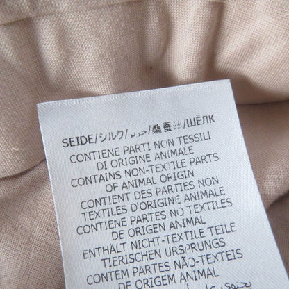 Gucci 621738 Silk Blend Flower Jacquard Flared Center Press Pants Pink 36 Made