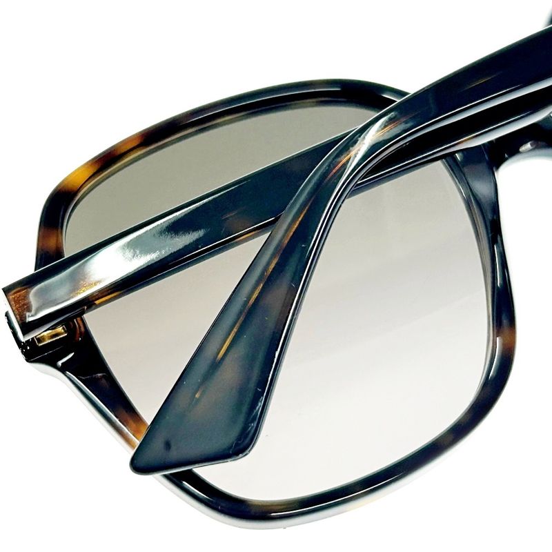 Gucci Gg0092s 002 5518-140 Sunglass Es Brown 330249 Sunglass Es with Case