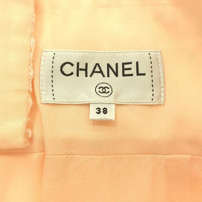 Chanel - Tweed Skirt - Tweed Slit Skirt - Fully Lined - 38 - Pink - Women's
