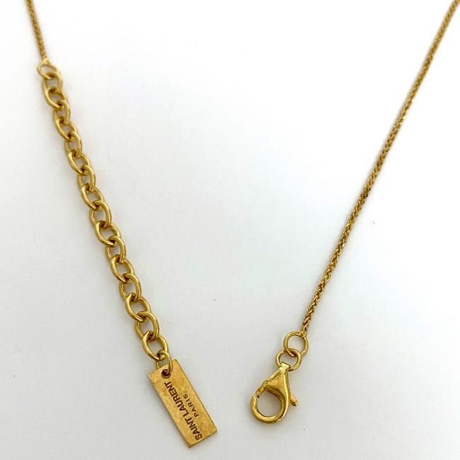 Saint Laurent Love Necklace Gold 669087 y1500