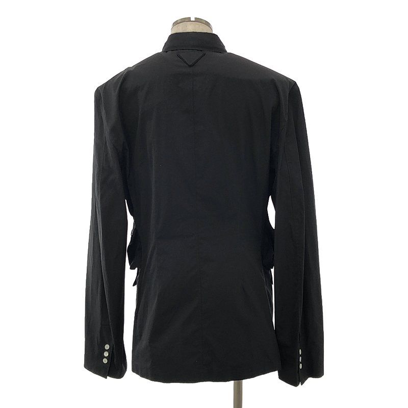Prada - 2024ss - Utility Single-breasted Jacket Ugi267 Utility Multi-pocket