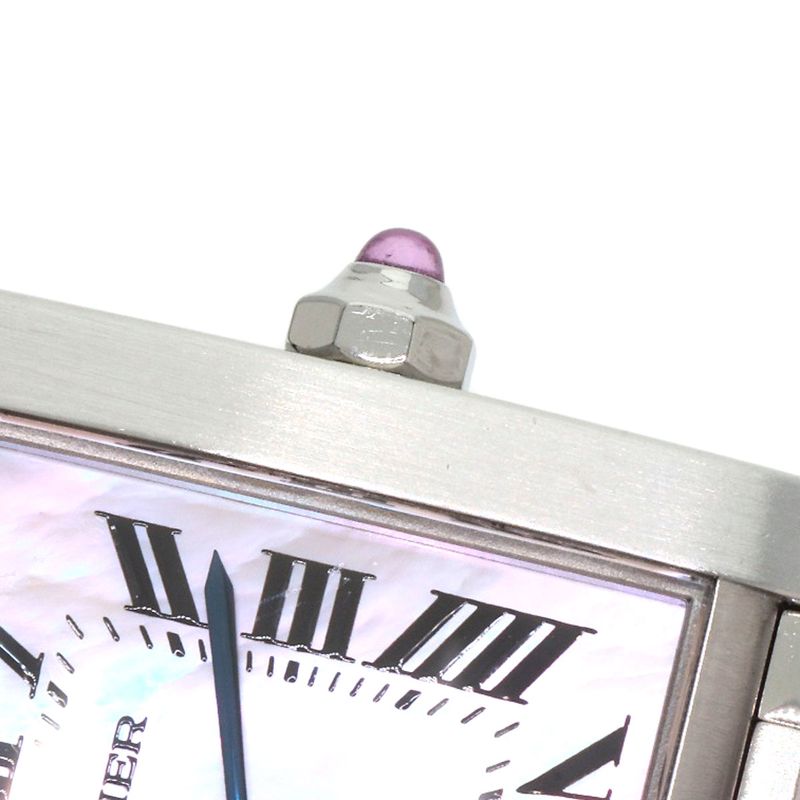 Cartier W51028q3 Tank Francaise SM Watch SS Ladies