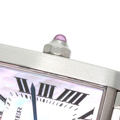 Cartier W51028q3 Tank Francaise SM Watch SS Ladies