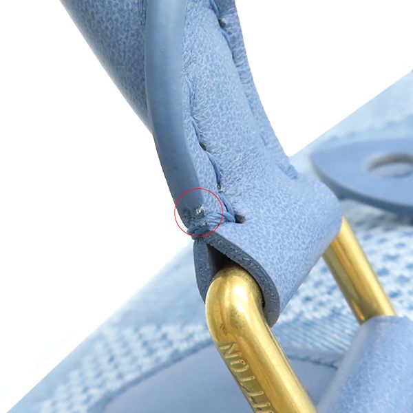 Louis Vuitton 2way Bag Speedy Bandoliere 30 Damier Denim 3d Cotton Canvas Denim