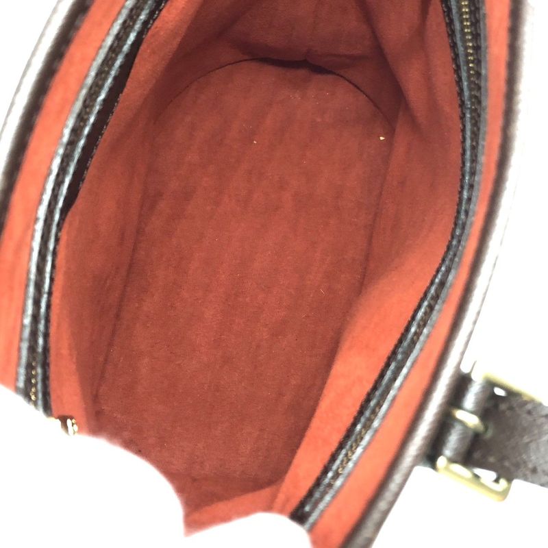 Louis Vuitton Damier Marais N42240 Tote Bag with Pouch Ladies Brown Used 006238