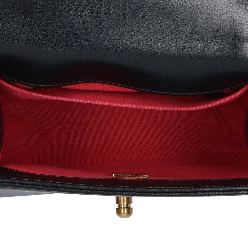 Chanel Boy Chanel Mini Leather Chain Shoulder Bag Men's