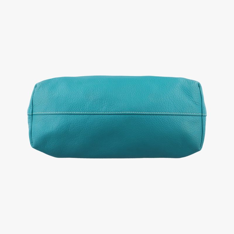 Prada Vitello Phoenix Green Leather Bn17137 8 219